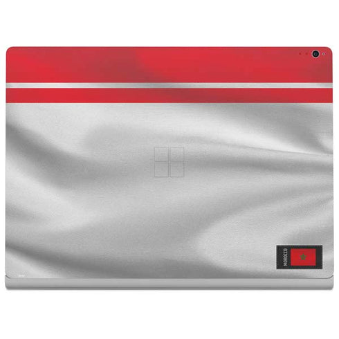 Morocco Soccer Flag Surface Book 2 15in Skin